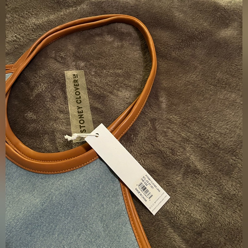 Blue Canvas Tote Bag - Picture 4 of 8